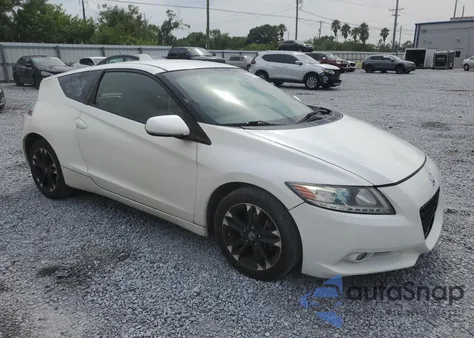 2014 Honda Cr-Z Ex из США, поврежденный, VIN JHMZF1D61ES000268